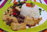 Hot and Spicy Tofu and Beef Recipe - Food.com image