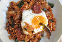 Kimchi Fried Rice with Pork Belly - Mealthy.com image