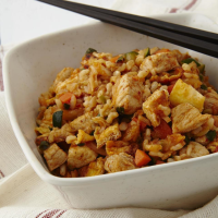 Pork & Kimchi Fried Rice Recipe | EatingWell image