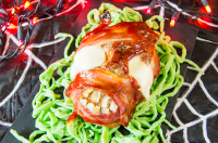 Zombie Meatloaf & Intestine Noodles | Halloween Recipes ... image