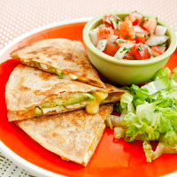 Chicken and Cheese Quesadilla | Parents image