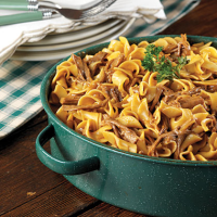 Oven Beef & Noodles Recipe | MyRecipes image
