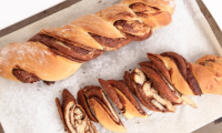 Braided Nutella Bread Recipe | Laura in the Kitchen ... image