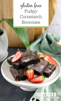 Recipe: Fudgy Cornstarch Brownies (Gluten Free!) image