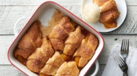Peach Crescent Dumplings Recipe - Pillsbury.com image