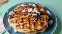 Best S'mores Stuffed Waffle Recipe - How to Make S'mores ... image