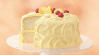 Lemon Cake with Whipping Cream Mousse Recipe ... image