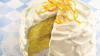 Citrus Cake with Lemon Whipped Cream Frosting Recipe ... image