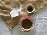 How to Make Hojicha Black Sugar Milk Tea – Milk on the Moon image