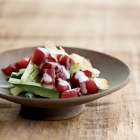 Samoan-Style Tuna-and-Cucumber Salad Recipe - Food & Wine image