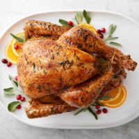 Butter Herb Roasted Turkey Recipe | Land O’Lakes image