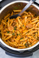 INSTANT POT PENNE PASTA WITH JAR SAUCE RECIPES