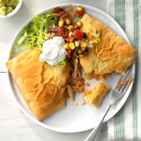 Chicken Taco Pockets Recipe: How to Make It image
