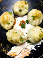 Steamed Vegetable Dumplings In An Instant Pot / Steamer ... image