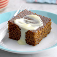 Contest-Winning Gingerbread with Lemon Sauce Recipe: How ... image