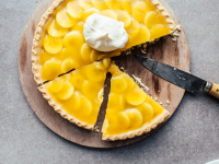 Mango Banana Pie Recipe - Food.com image