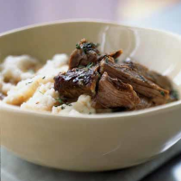 Slow-Roasted Beef with Creamy Mashed Potatoes Recipe ... image