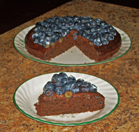 CHOCOLATE CAKE WITH BLUEBERRIES RECIPES
