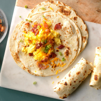 Egg Burritos Recipe: How to Make It - Taste of Home image