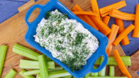 Cucumber-Feta Greek Yogurt Dip | Recipe - Rachael Ray Show image