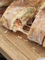 Recipe This | Cheese & Ham Stromboli In Air Fryer image