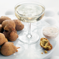 Hush Puppies with Remoulade Recipe - Emily Kaiser Thelin ... image