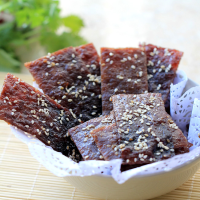 Bak Kwa (Chinese Pork Jerky) | China Sichuan Food image