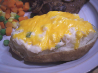 Twice Baked Potatoes With Seafood Topping Recipe - Food.com image