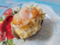 Cheesy Shrimp-Stuffed Twice-Baked Potatoes Recipe | Allrecipes image