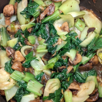 Chinese-Style Baby Bok Choy with Mushroom Sauce | Allrecipes - Food, friends, and recipe inspiration image