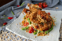 Soft Shell Crab Som Tum | Asian Inspirations - Asian Recipes image