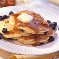 Buttermilk Pancakes Recipe | Land O’Lakes image