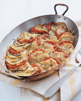Potato, Zucchini, and Tomato Gratin Recipe | Martha Stewart image