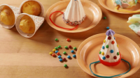 Birthday Party Hat Cakes | Better Homes & Gardens image
