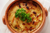 Low carb vegetarian moussaka recipe [with feta cheese] image