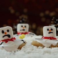 Melted Snowman Cookies Recipe | Allrecipes image