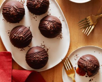 Chocolate-Caramel Domes Recipe | Food Network Kitchen ... image