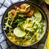 Baja Shrimp Taco Bowl Recipe - Everyday Eileen image
