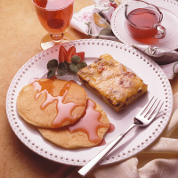Tender Sour Cream Pancakes Recipe | Land O’Lakes image
