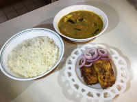 Easy Indian Meal With Fish Fry Recipe - Food.com image