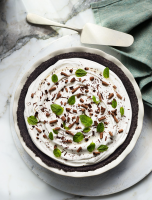 Fresh Mint Chocolate Pie | Southern Living image