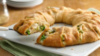 Cheesy Chicken and Broccoli Crescent Ring Recipe ... image