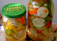 Sweet Pickled Garden Vegetables Recipe - Food.com image