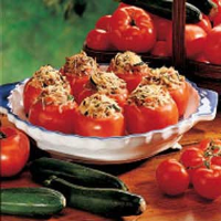 Italian Stuffed Tomatoes Recipe: How to Make It image