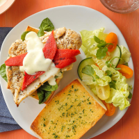 Chicken Alfredo Sandwiches Recipe: How to Make It image
