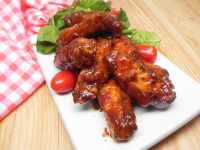 Slow Cooker Honey Barbeque Ranch Wings Recipe | Allrecipes image