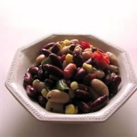 Red, White and Black Bean Salad Recipe | Allrecipes image