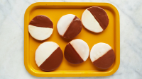 Black and White Cookies Recipe | Martha Stewart image