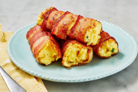 Best Bacon, Egg, and Cheese Roll-Ups Recipe - Delish image
