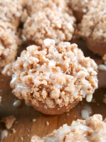 Sour Cream Coffee Cake Bites (Mini Muffins) - Beat Bake Eat image